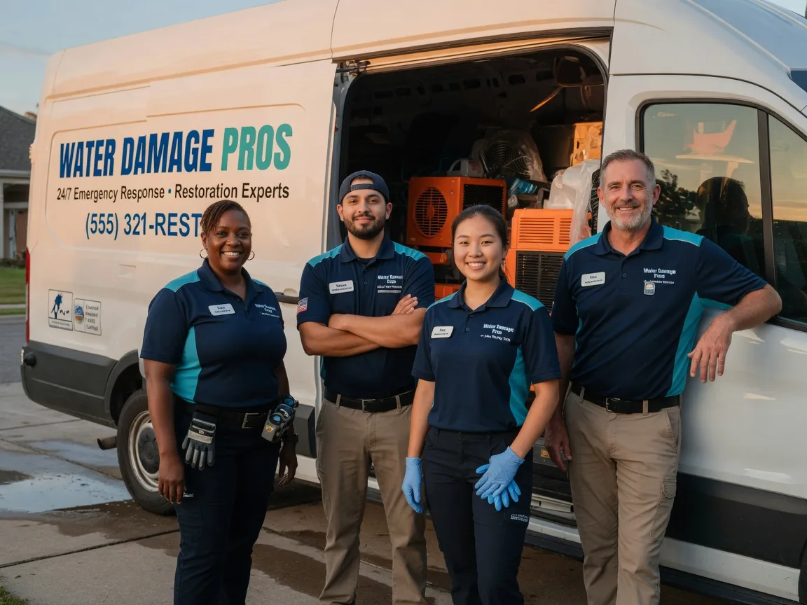 Water Damage Restoration company in Bellville, TX