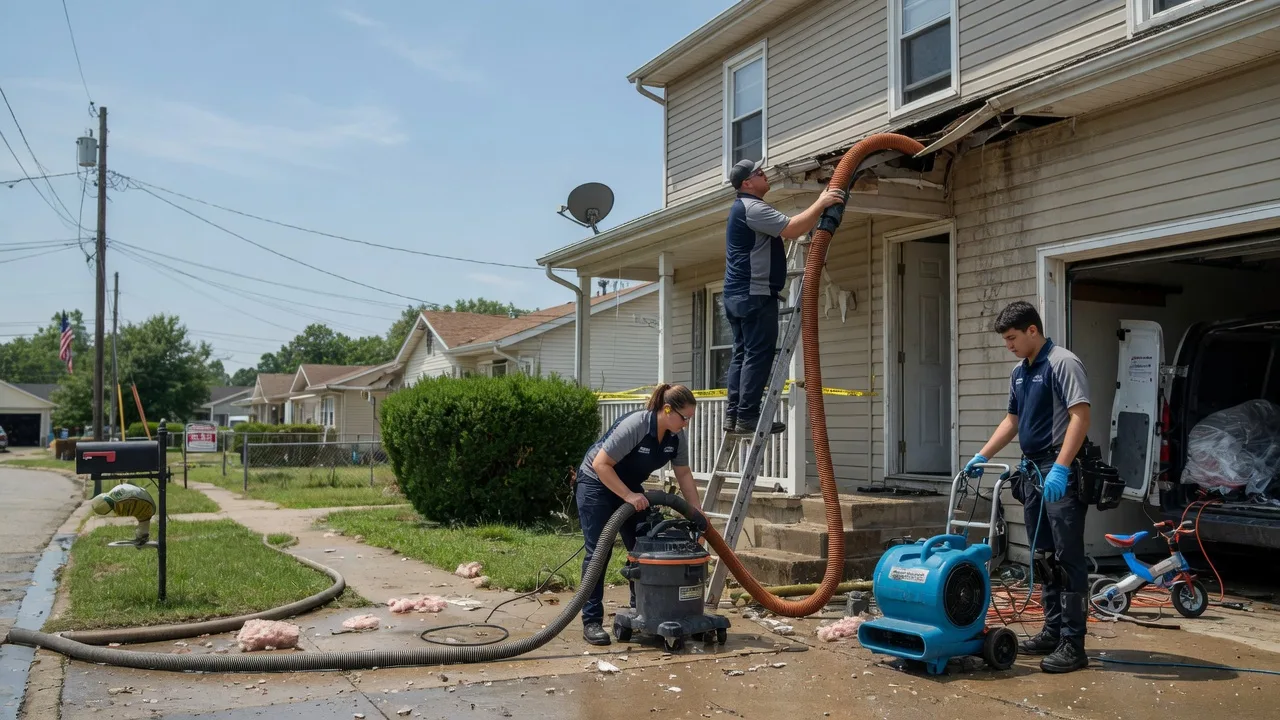 Water Damage Restoration in Bellville, TX near me